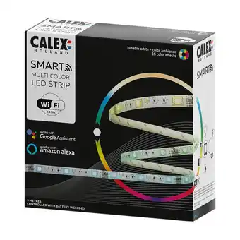 Expert Calex smart led-lysstrimmel rgbcct 24w 5m tilbud