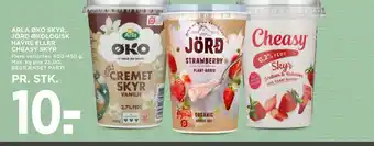 MENY ARLA ØKO SKYR, JÖRD ØKOLOGISK HAVRE ELLER CHEASY SKYR tilbud