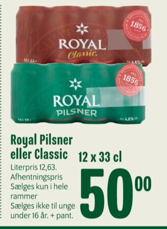 Min Købmand Pilsner øl tilbud
