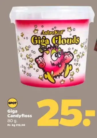 Netto Astrokid candyfloss tilbud