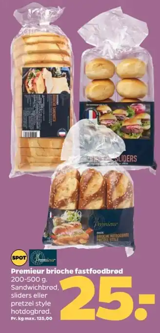 Netto Premieur burgerboller tilbud