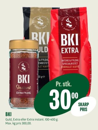 Extra specialristet kaffe formalet