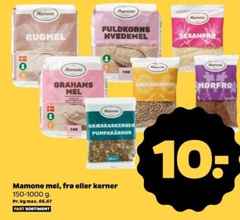 Netto Mamone rugmel tilbud