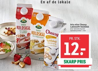 SPAR Arla koldskål tykmælk & jordbær tilbud