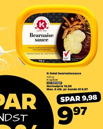Netto K-salat sauce flydende tilbud