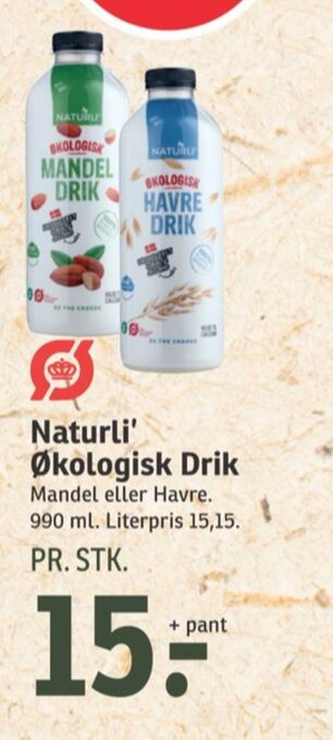 Naturli' mandeldrik