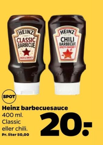 Netto Heinz sauce flydende tilbud