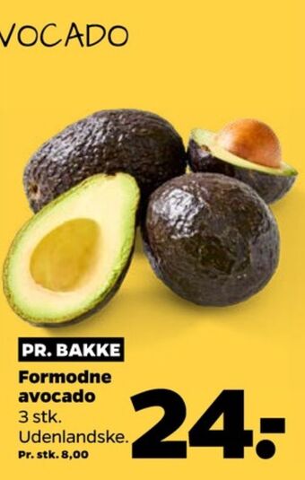 Netto Ukendt avocado tilbud