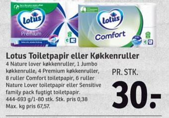 SPAR Nature lover køkkenrulle tilbud