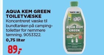 AQUA KEM GREEN TOILETVÆSKE