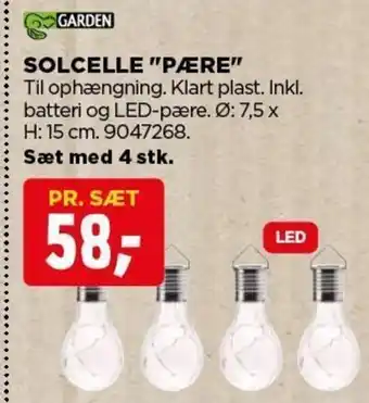 jem & fix SOLCELLE "PÆRE" tilbud