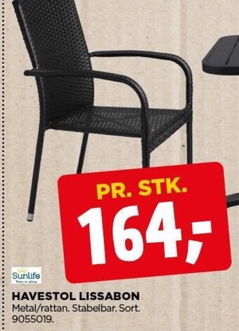 jem & fix HAVESTOL LISSABON tilbud