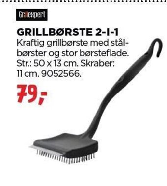 jem & fix GRILLBØRSTE 2-I-1 tilbud