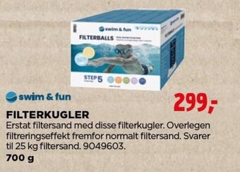 jem & fix swim & fun FILTERKUGLER tilbud