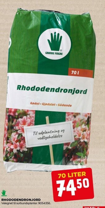 jem & fix RHODODENDRONJORD tilbud