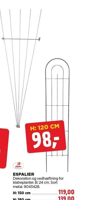 jem & fix ESPALIER tilbud