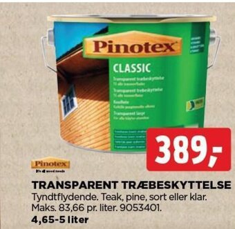 jem & fix TRANSPARENT TRÆBESKYTTELSE tilbud