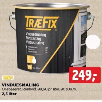 jem & fix TRÆFIX VINDUESMALING tilbud
