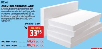 jem & fix GULVISOLERINGSPLADE tilbud