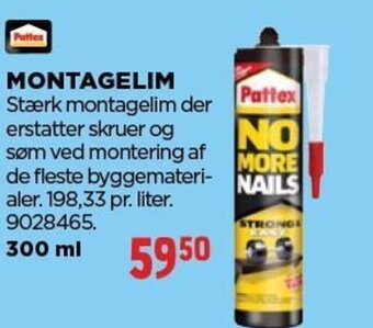 jem & fix MONTAGELIM tilbud