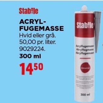 jem & fix Stabile ACRYL-FUGEMASSE tilbud
