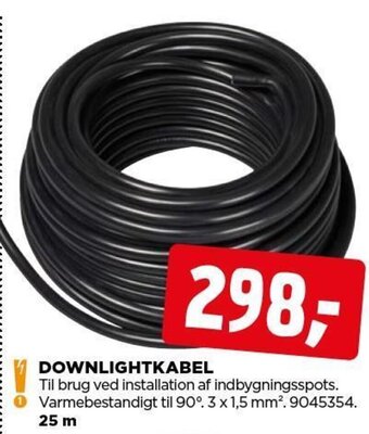 jem & fix DOWNLIGHTKABEL tilbud