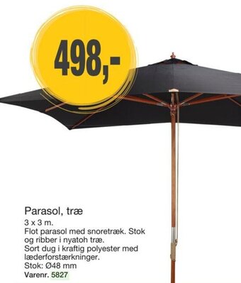 Harald Nyborg Parasol, træ tilbud