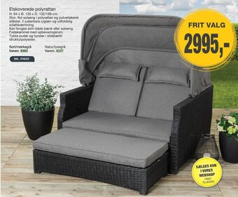 Elskovsrede polyrattan