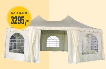 Harald Nyborg KOSAMA Partytelt tilbud