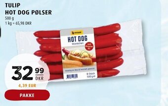 Scandinavian Park TULIP HOT DOG PØLSER tilbud