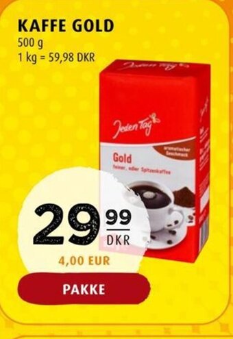 Scandinavian Park KAFFE GOLD tilbud