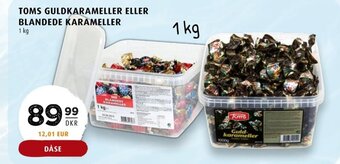 TOMS GULDKARAMELLER ELLER BLANDEDE KARAMELLER