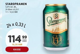 Scandinavian Park STAROPRAMEN tilbud