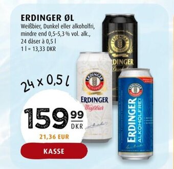 Scandinavian Park ERDINGER ØL tilbud