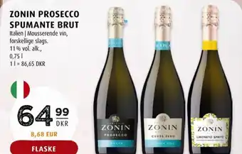 ZONIN PROSECCO SPUMANTE BRUT