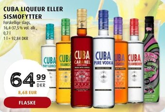 Scandinavian Park CUBA LIQUEUR ELLER SISMOFYTTER tilbud