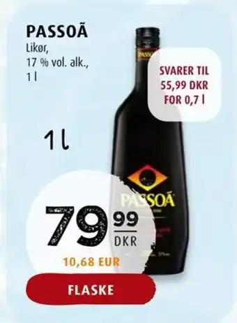 PASSOÃ Likør