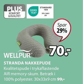 JYSK STRANDA NAKKEPUDE tilbud