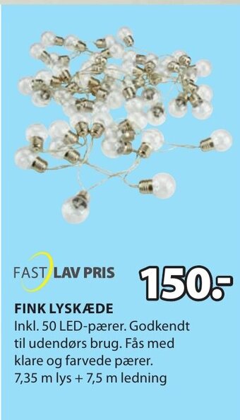 JYSK FINK LYSKÆDE tilbud