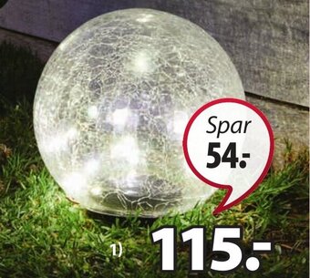 JYSK Havsvale Solcellelampe tilbud