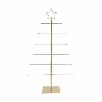 Imerco Casa christmas juletræ med stjerne - h 91 cm - jern - guld tilbud