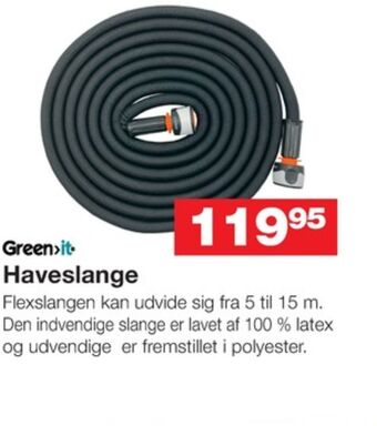 Bauhaus Ukendt haveslange tilbud
