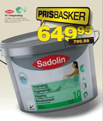 Bauhaus Sadolin maling tilbud