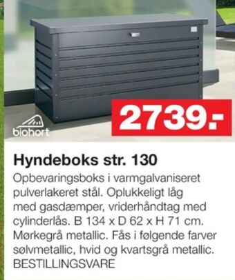 Bauhaus Biohort hyndeboks tilbud