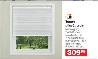 Bauhaus Debel plissegardin tilbud