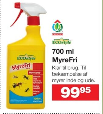 Bauhaus Myrefri myregift tilbud