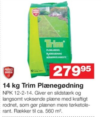 Bauhaus Trim plænegødning tilbud