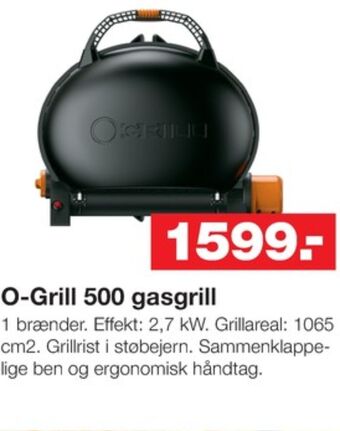 Bauhaus O-grill gasgrill tilbud
