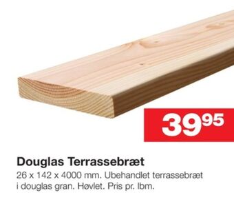 Bauhaus Frøslev træ a/s terrassebrædder tilbud