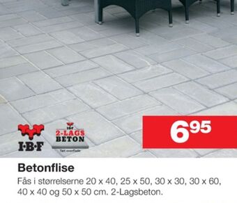 Bauhaus Ibf belægningsflise tilbud